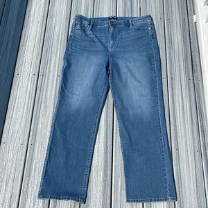 Buffalo - Alyssa - high rise - straight leg - stretch blue jeans - size 16/36